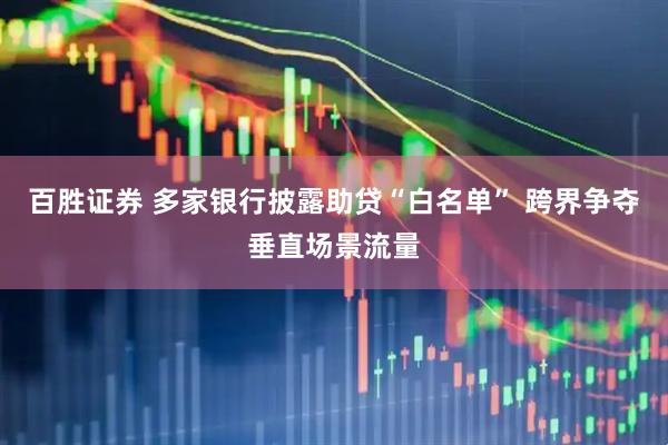百胜证券 多家银行披露助贷“白名单” 跨界争夺垂直场景流量